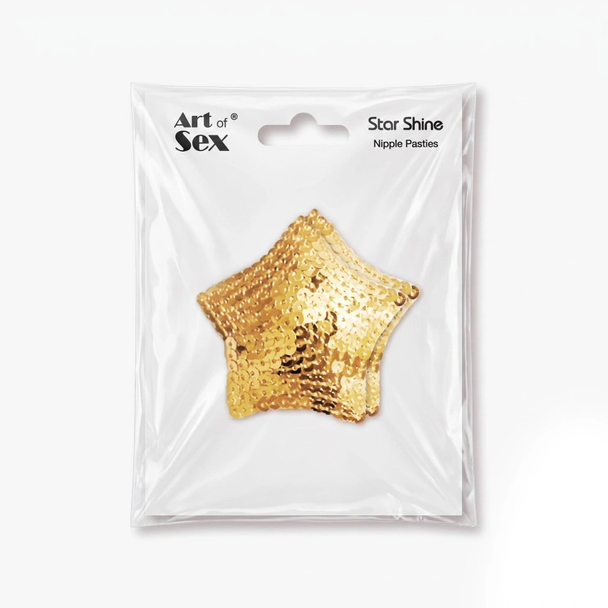 Пестис Art of Sex - Star Shine, золото фото 3