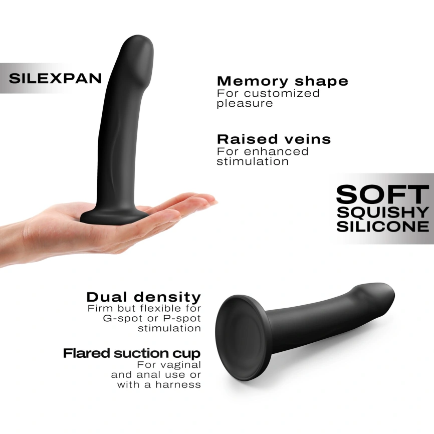 Фаллоимитатор Dorcel Real Pleasure L Black фото 4