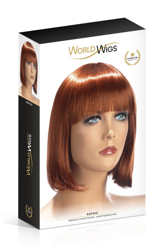 Перука World Wigs SOPHIE SHORT REDHEAD фото 2