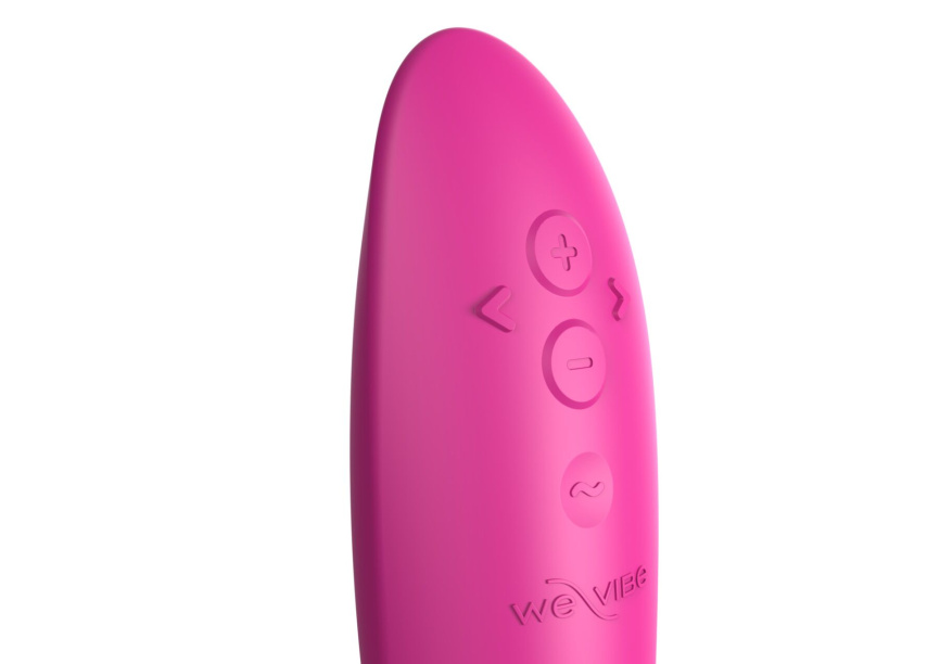 Смарт-вібратор We-Vibe Rave 2 Twisted Pleasure Pink, для точки G та входу в піхву, 2 мотори фото 4