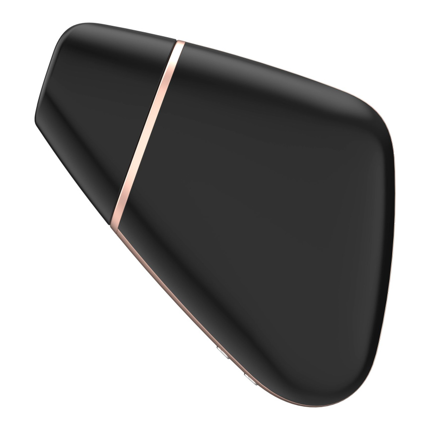 Вакуумний кліторальний стимулятор Satisfyer Love Triangle Black з керуванням через інтернет фото 3