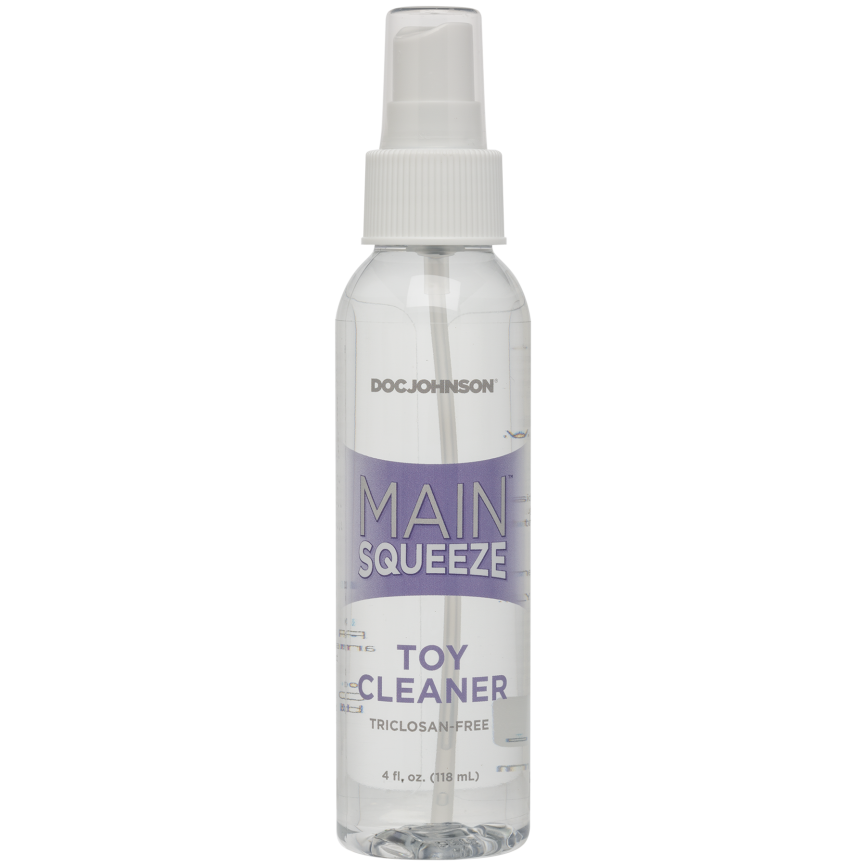 Очищувальний засіб для іграшок Doc Johnson Main Squeeze Toy Cleaner (118 мл) антибактеріальний фото 1