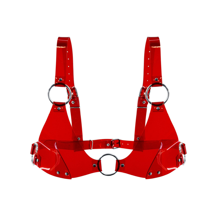 Ліф класичний Feral Feelings - Bikini Top Red Trasparent фото 1