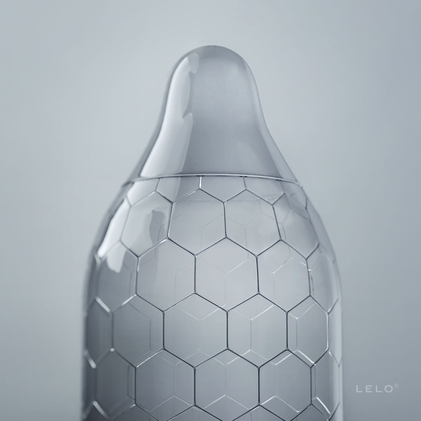 Презервативи LELO HEX Condoms Original 36 Pack, тонкі та суперміцні фото 2