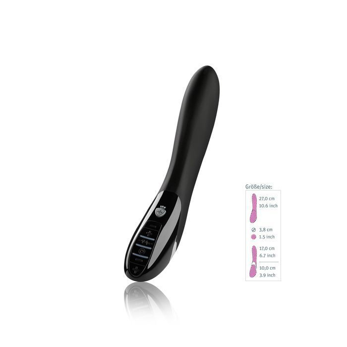 Вібратор з електростимуляцією Mystim Electric Eric eStim Black, міостимулятор фото 13