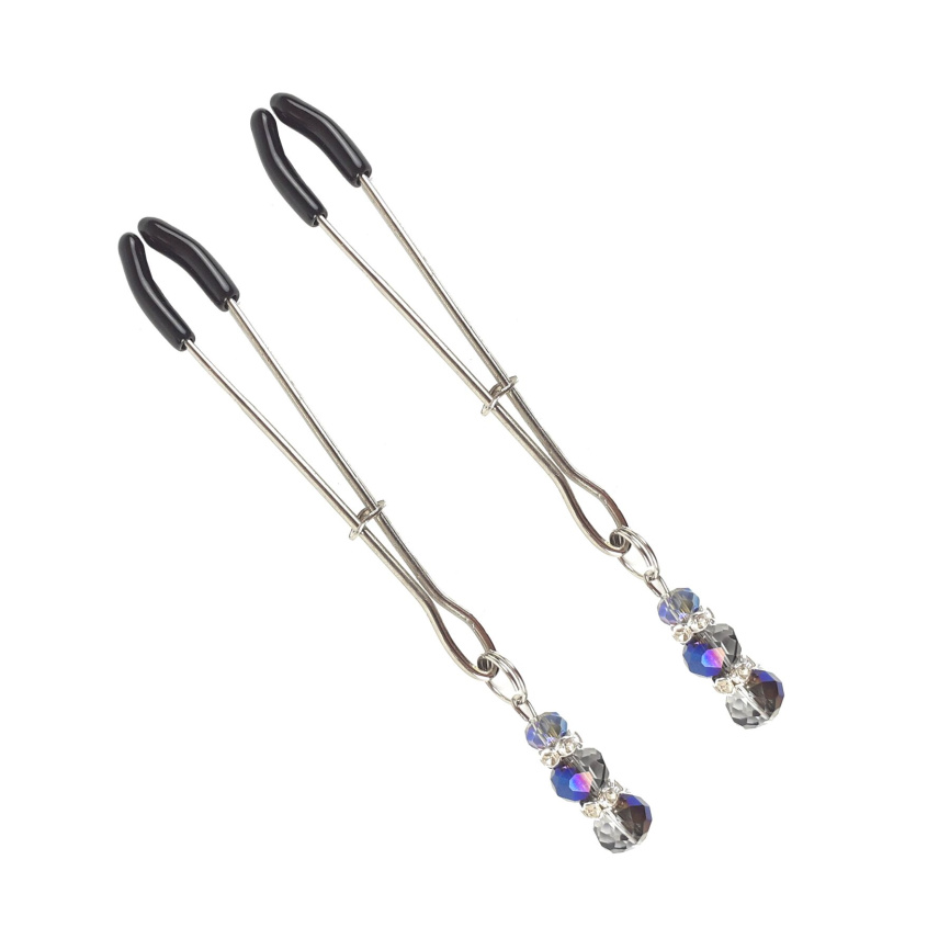 Затискач для сосків Art of Sex - Nipple Clamps Lovely Blue фото 1