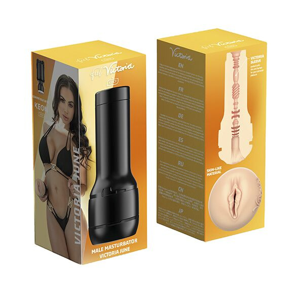 Мастурбатор Kiiroo Feel Victoria June, копія вагіни порнозірки фото 6