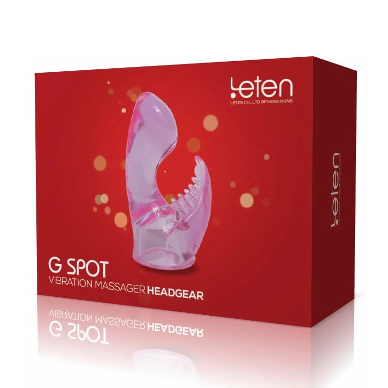Насадка для вибромассажера Leten G SPOT HEADGEAR - 4 (42 x 100 мм) фото 2