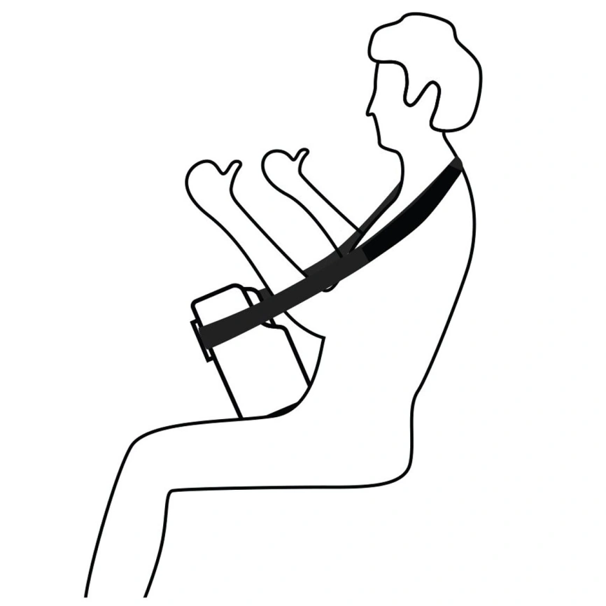 Ремень-крепление на шею для мастурбатора Kiiroo Keon neck strap фото 4