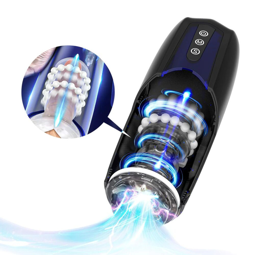 Інтерактивний смарт мастурбатор Magic Motion Xone, імітація фрикцій, 10 режимів, кнопка турбо фото 3