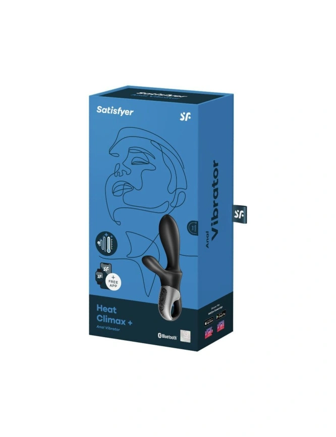 Универсальный смарт вибратор с подогревом Satisfyer Heat Climax + (мятая упаковка) фото 5