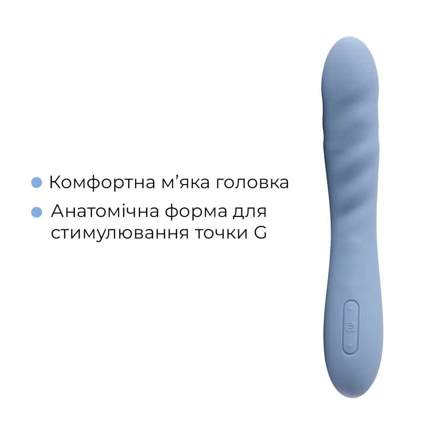 Смарт-вібратор з пульсацією Svakom Ava Neo Cornflower Blue, 15 режимів роботи, водонепроникний фото 13