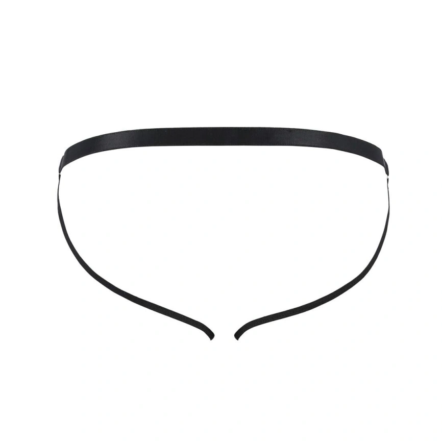 Мужские открытые слипы Passion 034 OPEN LUKE L/XL Black, экокожа фото 12