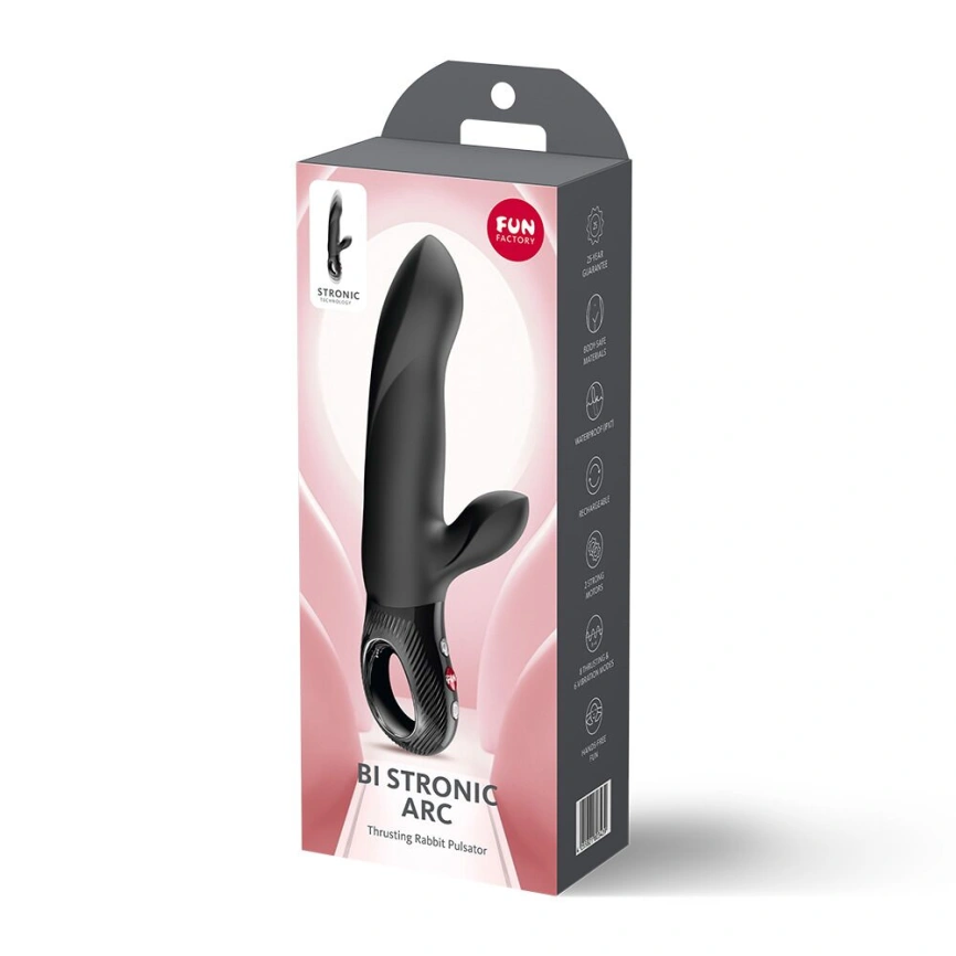 Пульсатор Fun Factory Bi Stronic Arc Black фото 11