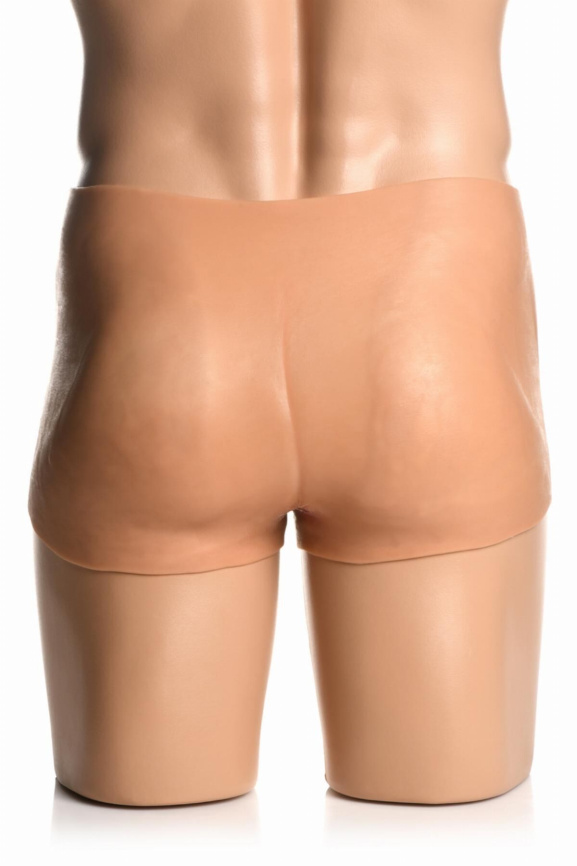 Накладна вагіна Master Series Silicone Vagina + Butt Panties - Medium фото 8