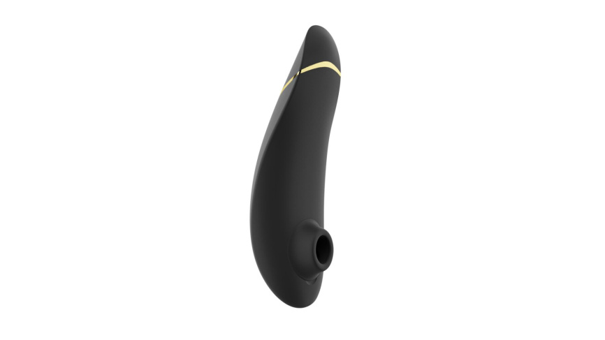 Вакуумний кліторальний стимулятор Womanizer Premium 2 - Black, функції Autopilot та Smart Silence фото 1