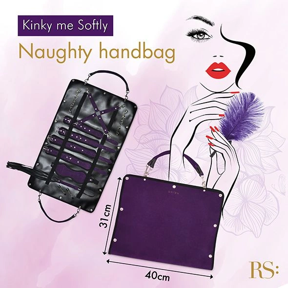 Подарочный набор для BDSM RIANNE S - Kinky Me Softly Purple: 8 предметов для удовольствия фото 3