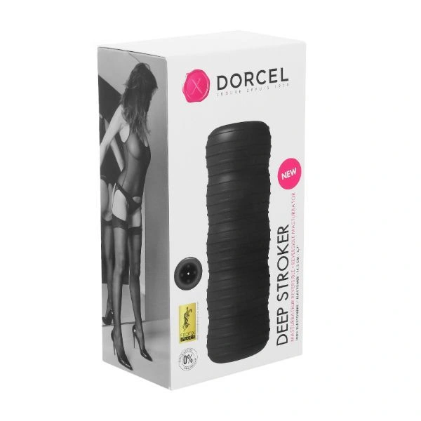 Мастурбатор Dorcel Deep Stroker, двусторонний, два рельефа фото 2
