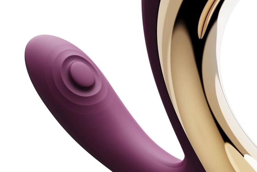 Вибратор-пульсатор с вакуумной насадкой Zalo – Talis G-Spot PulseWave Vibrator Velvet Purple фото 4