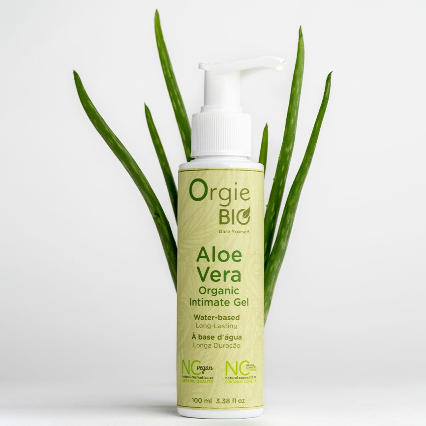 Лубрикант на водній основі Orgie – Bio Aloe Vera Intimate Gel (100 мл), екстракт алое вера фото 4