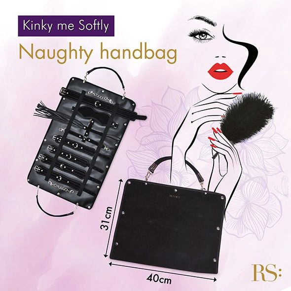 Подарочный набор для BDSM RIANNE S - Kinky Me Softly Black: 8 предметов для удовольствия фото 3