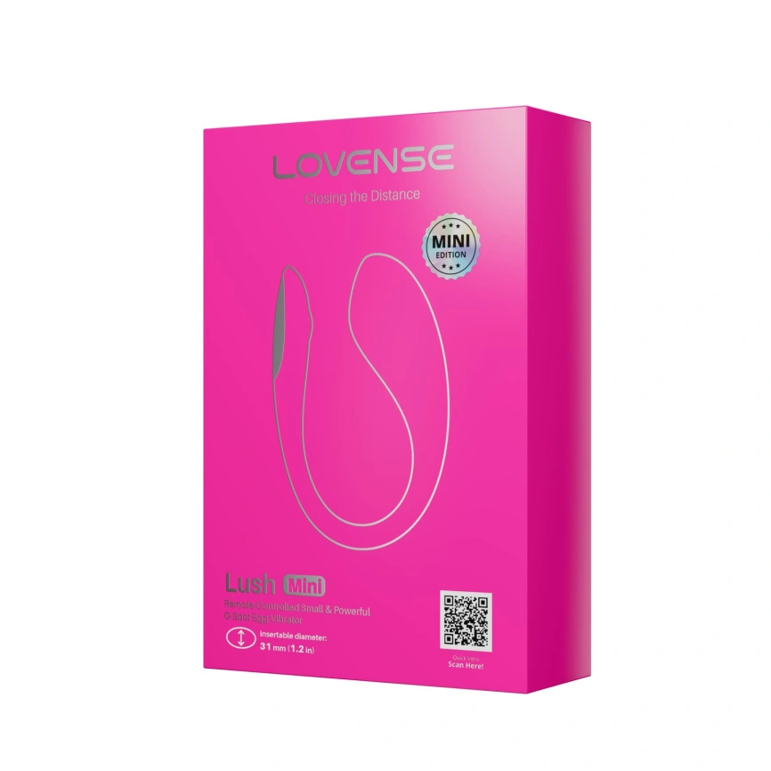 Мини смарт-виброяйцо Lovense Lush Mini, уменьшенная версия Lovense Lush 4 фото 8
