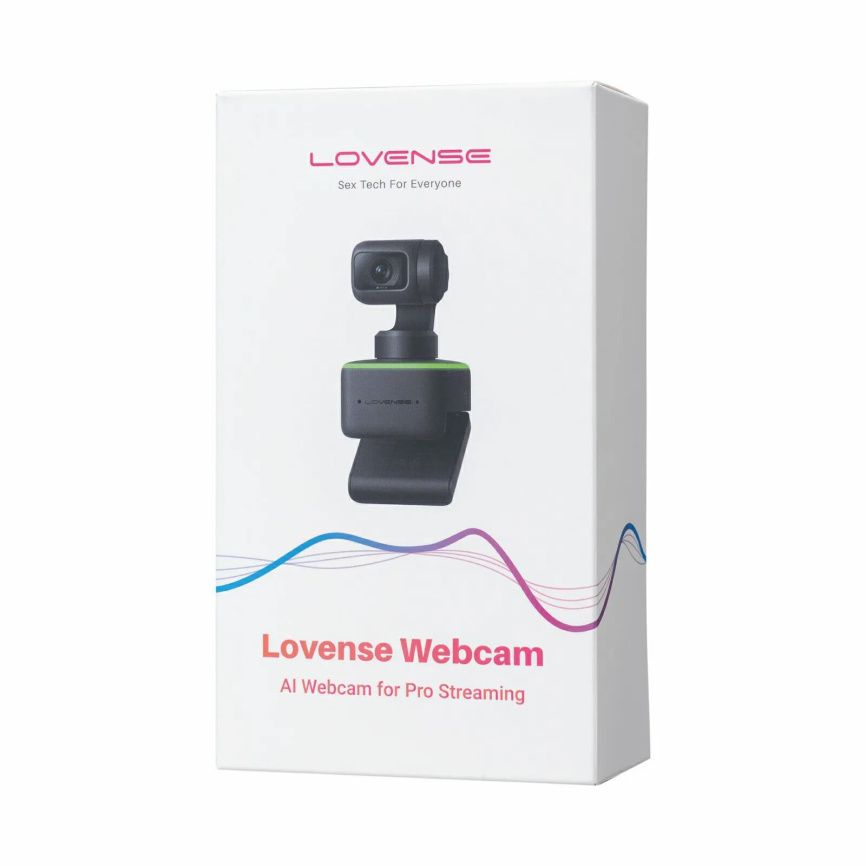 4К вебкамера зі штучним інтелектом Lovense WebCam, для стріму, активація чайовими фото 7
