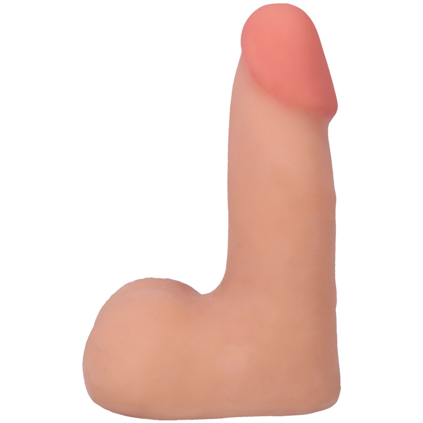 Фалоімітатор Doc Johnson The Realistic Cock ULTRASKYN - 5 Inch with Balls Vanilla фото 2