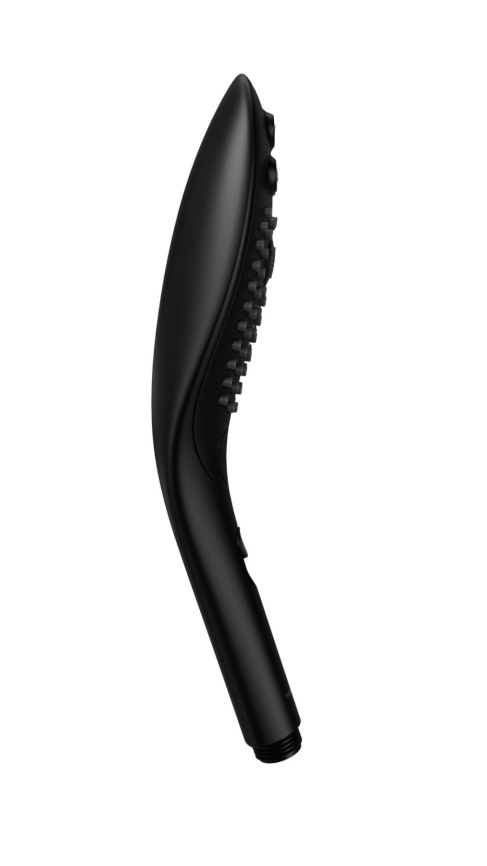 Насадка-стимулятор для душу 2в1 Womanizer Wave Black, масажер для інтимних зон фото 3