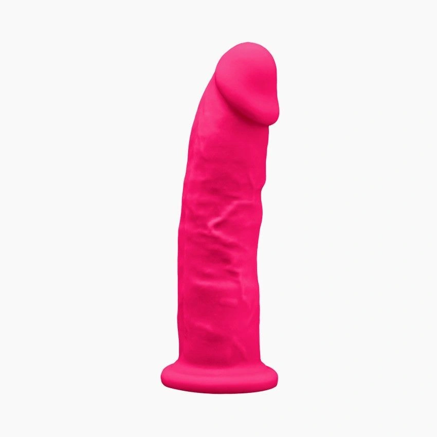 Фаллоимитатор SilexD Henry Pink (MODEL 2 size 7.5in), двухслойный, силикон+Silexpan, диаметр 4,8см фото 1