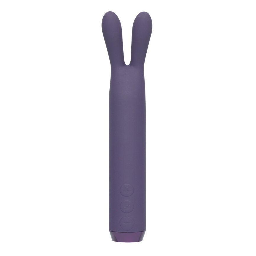 Вібратор з вушками Je Joue - Rabbit Bullet Vibrator Purple, глибока вібрація фото 1