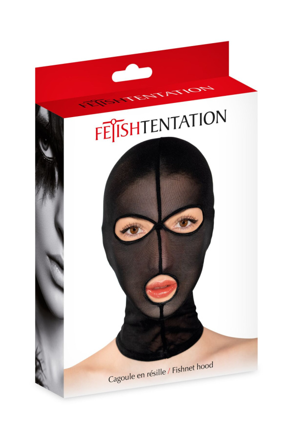 Капюшон для БДСМ Fetish Tentation Feshnet hood фото 2