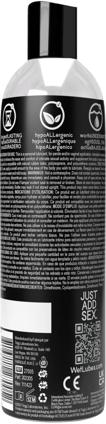 Лубрикант на силиконовой основе Wet Pure Silicone Platinum (118 мл) фото 2