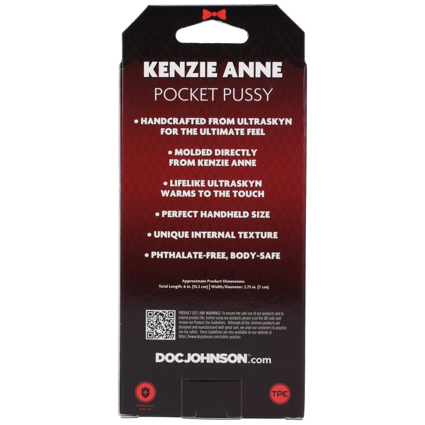 Мастурбатор Doc Johnson Kenzie Anne фото 7