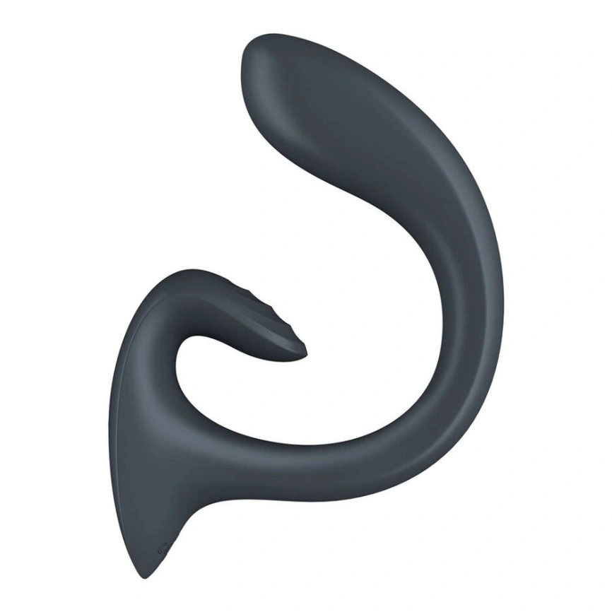 Вагинально-клиторальный вибратор Satisfyer G for Goddess 1 Dark Grey, 2 мотора фото 3