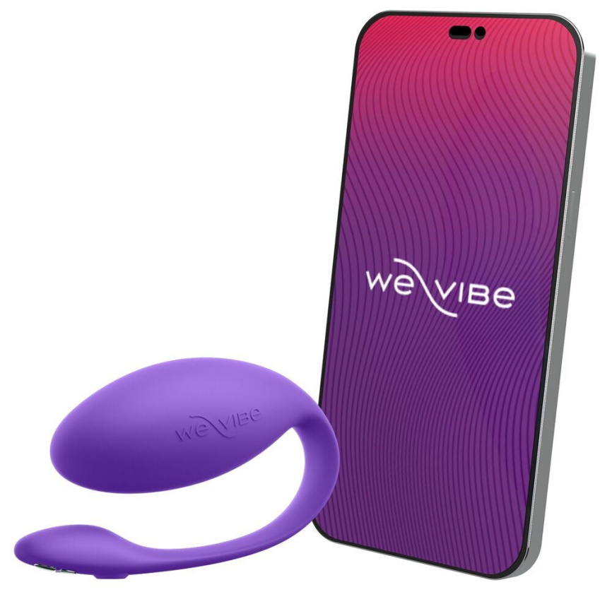 Смарт-віброяйце We-Vibe Jive Lite Purple, невеликий розмір фото 7