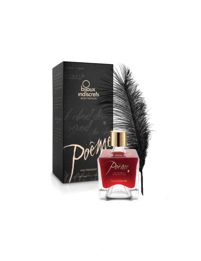 Краска для тела Bijoux Indiscrets Poême - Wild Strawberry фото 2