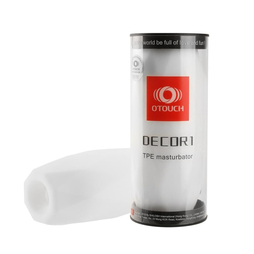 Мастурбатор Otouch DECOR 1-E, ефект всмоктування, пружні зубчики фото 6