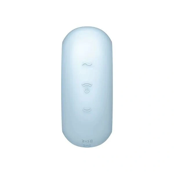 Вакуумный стимулятор с вибрацией Satisfyer Pro To Go 3 Blue фото 4