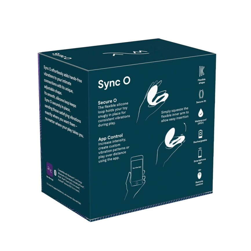 Смарт-вібратор для пар We-Vibe Sync O Velvet Green, пульт ДК фото 11