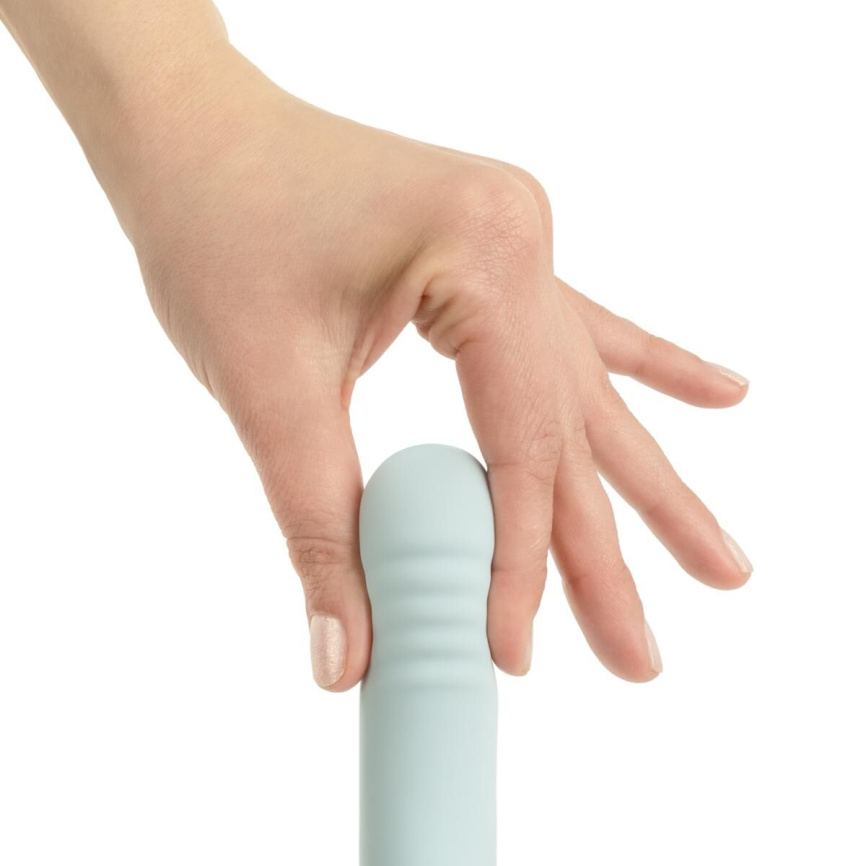 Вібратор-кролик Good Vibes Only - SAGE Triple Stimulation Vibe Soft Silicone - Blue фото 8