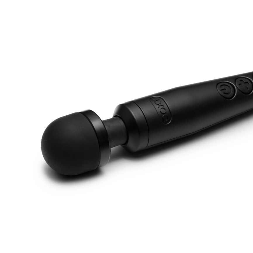 Вібромасажер DOXY3 USB-C Massager MATTE BLACK, кабель USB-C, регульована інтенсивність, компактний фото 3