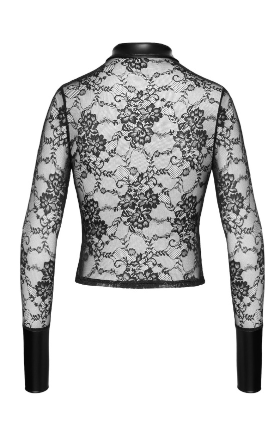 Блуза Noir Handmade F377 Noirelle Lace Button-up Shirt L фото 6