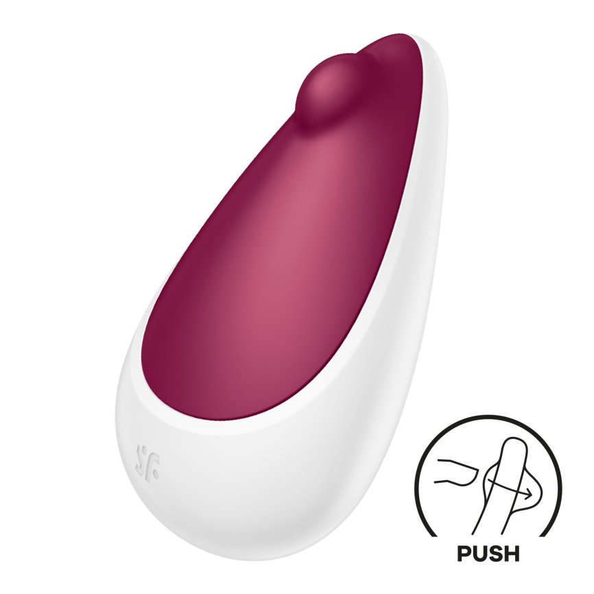 Вібратор Satisfyer Spot On 3 Berry, компактний та потужний, 12 режимів фото 1