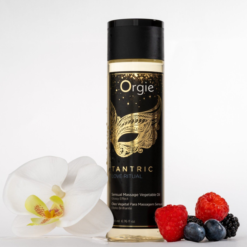 Масажна олія Orgie – Tantric Love Ritual (200 мл), для тантричного масажу, зволоження фото 4