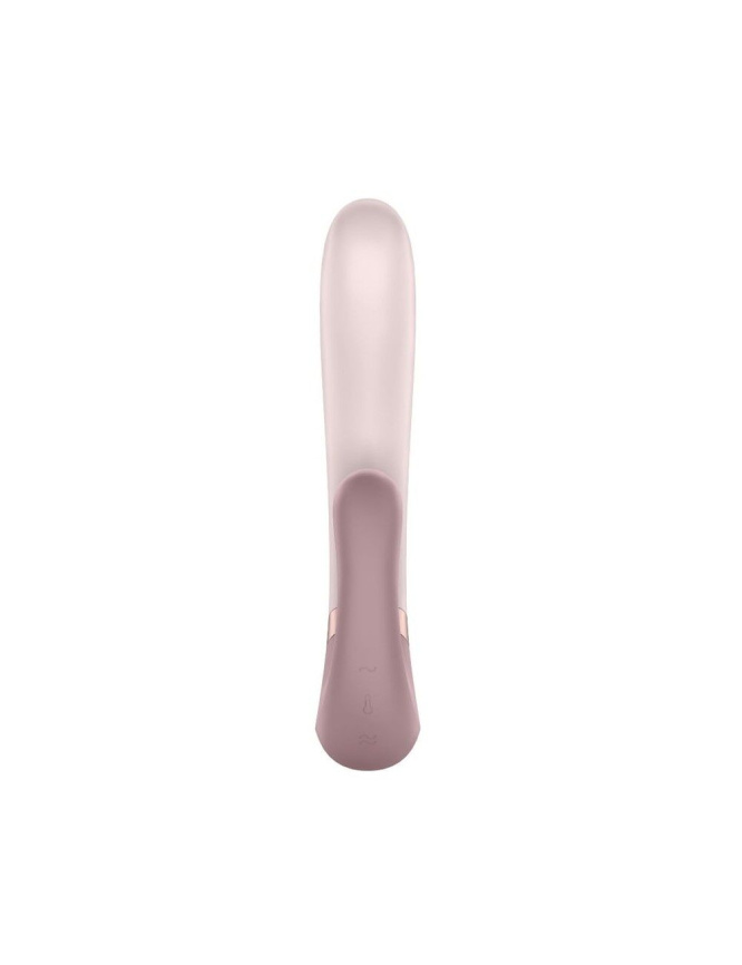 Смарт вібратор-кролик із підігрівом Satisfyer Heat Wave Mauve фото 2