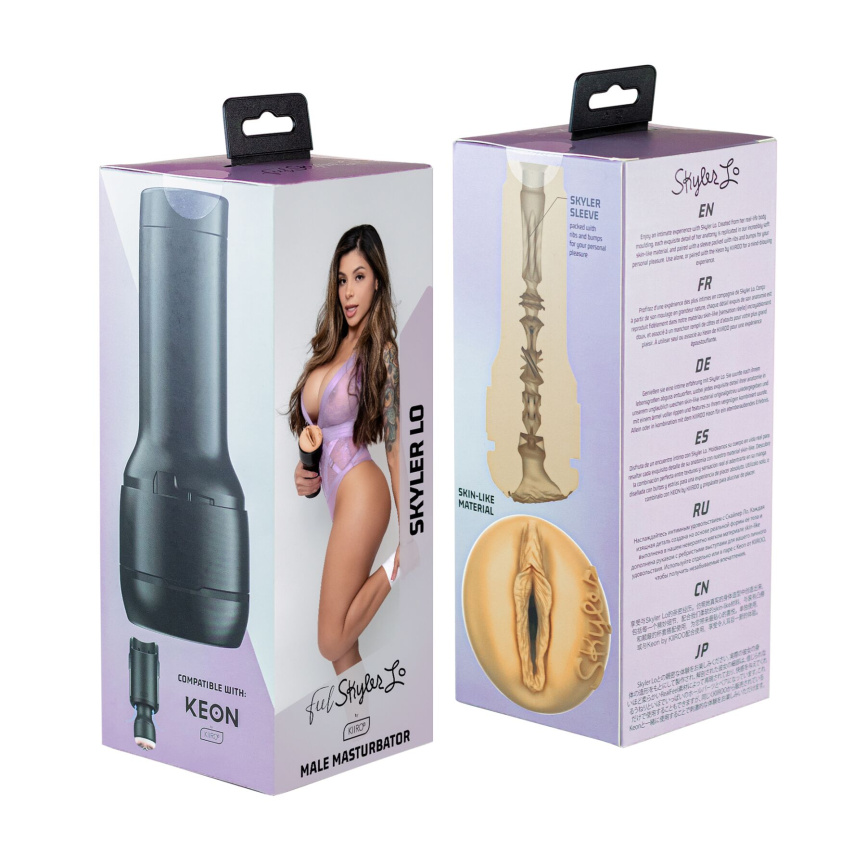 Мастурбатор Kiiroo Feel Skyler Lo, копія вагіни порнозірки фото 2