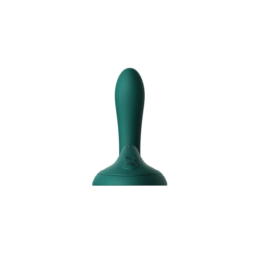 Sit-on-top смарт-вібратор Zalo – Flora Smart Vibrating Pad Turquoise Green, 9 моторів фото 6