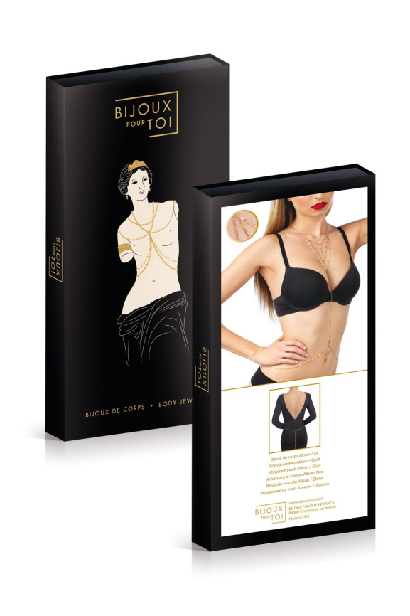 Прикраси на тіло Bijoux Pour Toi - Alison Gold фото 2