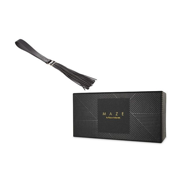 Флогер Bijoux Indiscrets MAZE — Tassel Flogger Black фото 2